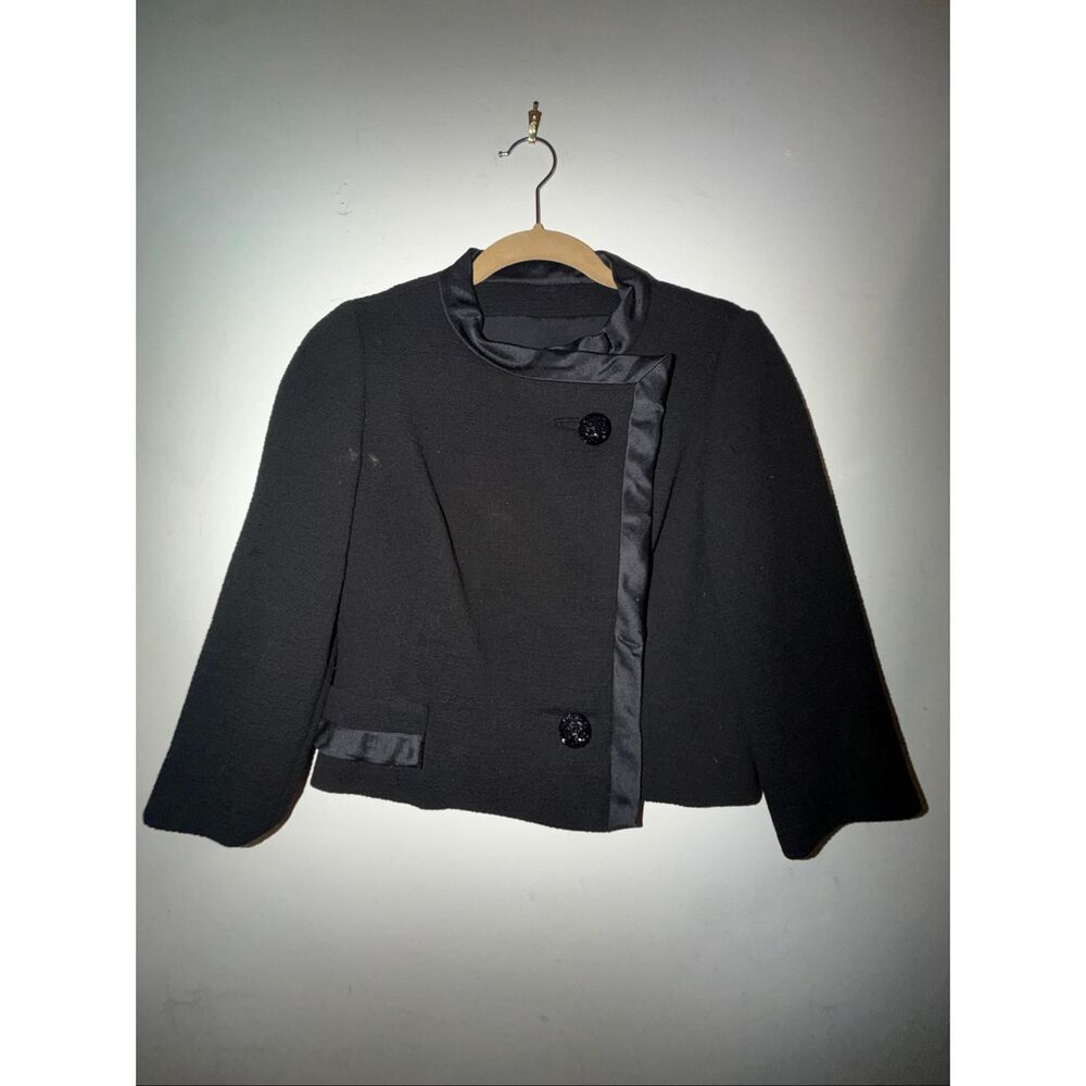 Black vintage elegant jacket size S/M